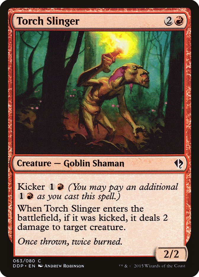 Torch Slinger [Duel Decks: Zendikar vs. Eldrazi] | Game Haven TX