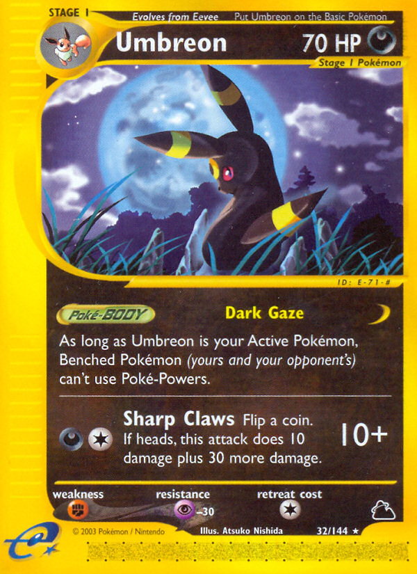 Umbreon (32/144) [Skyridge] | Game Haven TX