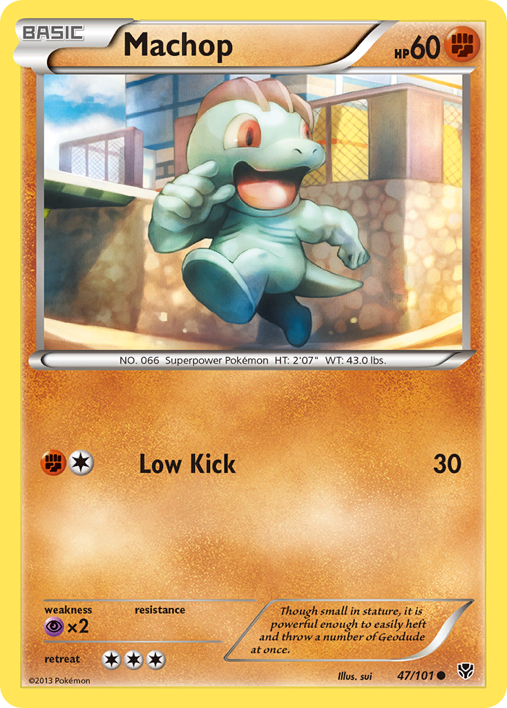 Machop (47/101) [Black & White: Plasma Blast] | Game Haven TX