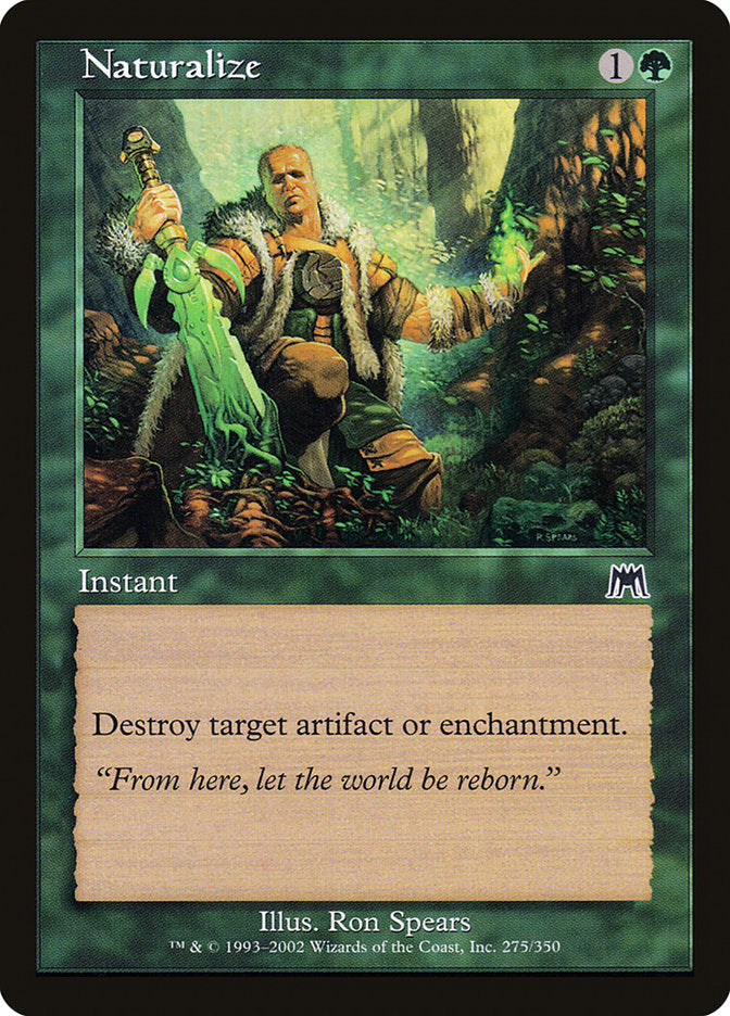 Naturalize [Onslaught] | Game Haven TX