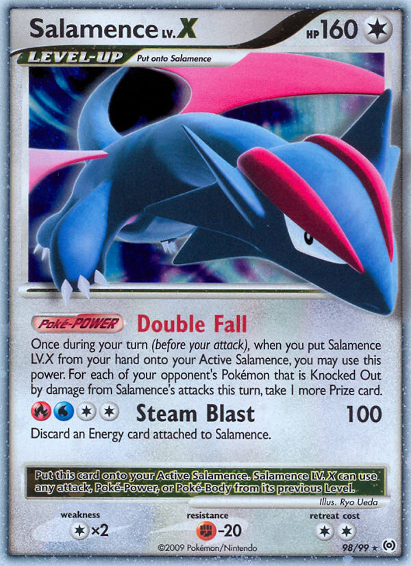 Salamence LV.X (98/99) [Platinum: Arceus] | Game Haven TX