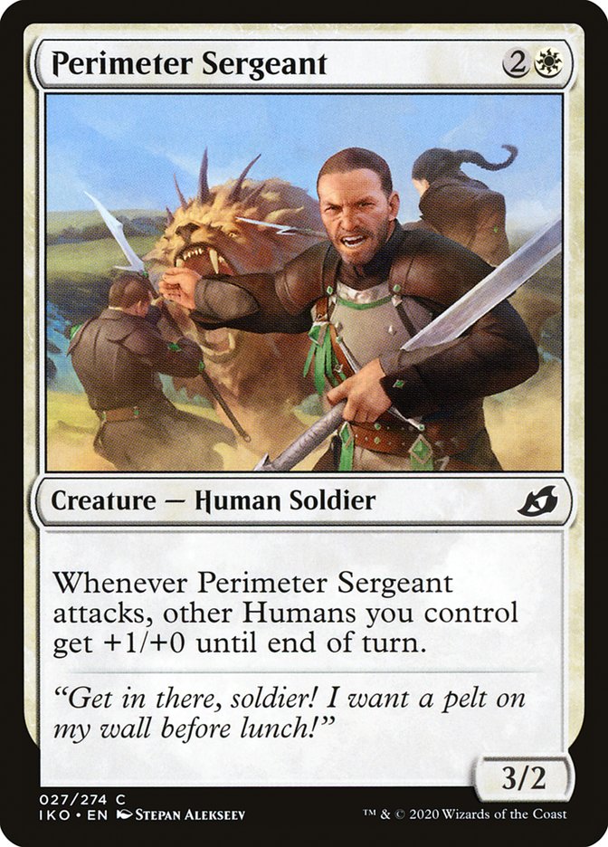 Perimeter Sergeant [Ikoria: Lair of Behemoths] | Game Haven TX