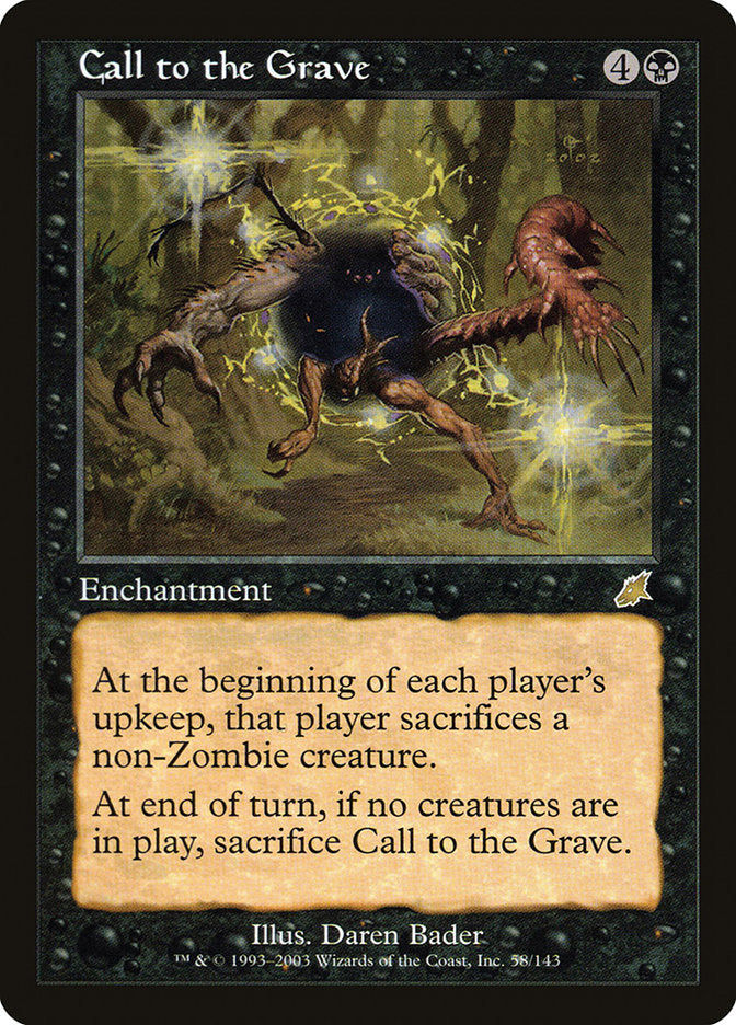 Call to the Grave [Scourge] | Game Haven TX