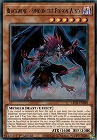 Blackwing - Simoon the Poison Wind [LDS2-EN040] Ultra Rare | Game Haven TX
