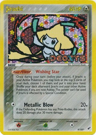 Jirachi (9/107) (Stamped) [EX: Deoxys] | Game Haven TX