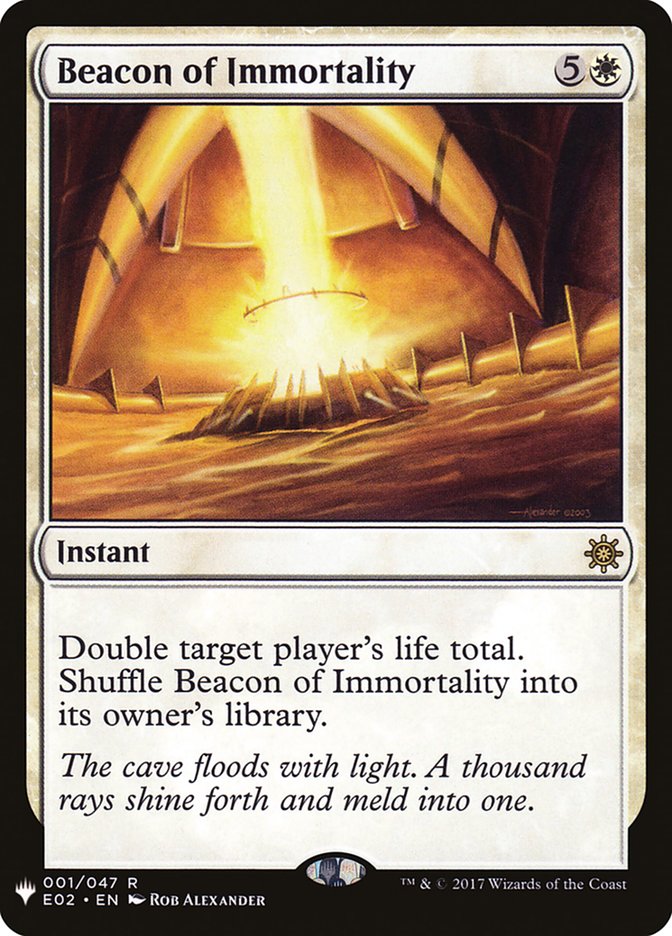 Beacon of Immortality [Mystery Booster] | Game Haven TX