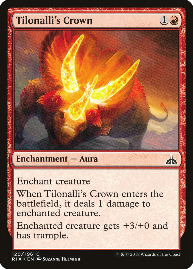 Tilonalli's Crown [Rivals of Ixalan] | Game Haven TX