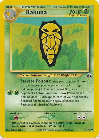 Kakuna (41/75) [Neo Discovery Unlimited] | Game Haven TX