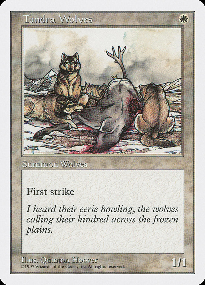 Tundra Wolves [Fifth Edition] | Game Haven TX