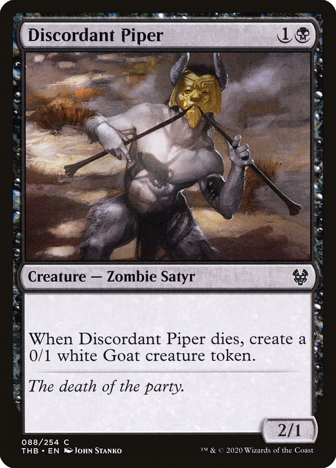 Discordant Piper [Theros Beyond Death] | Game Haven TX