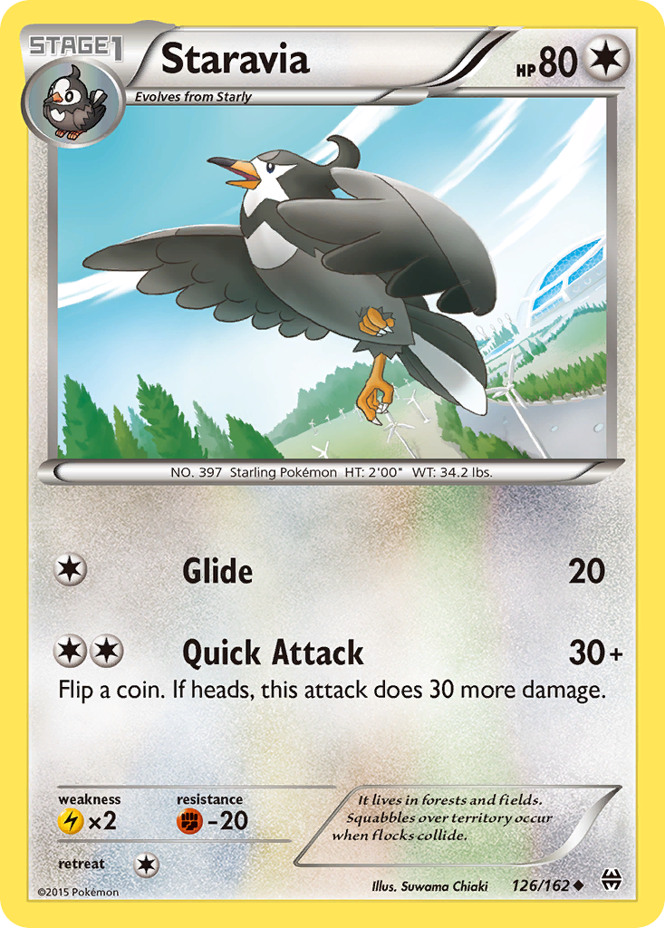 Staravia (126/162) [XY: BREAKthrough] | Game Haven TX
