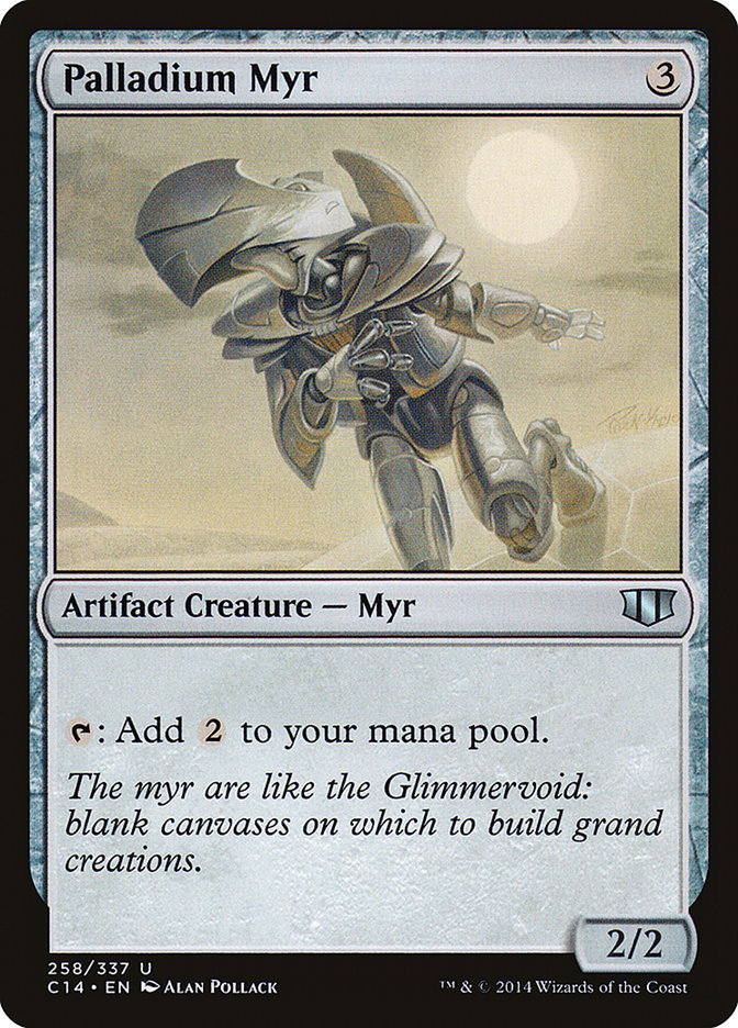 Palladium Myr [Commander 2014] | Game Haven TX