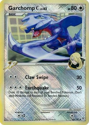 Garchomp C (60/147) (League Promo) [Platinum: Supreme Victors] | Game Haven TX