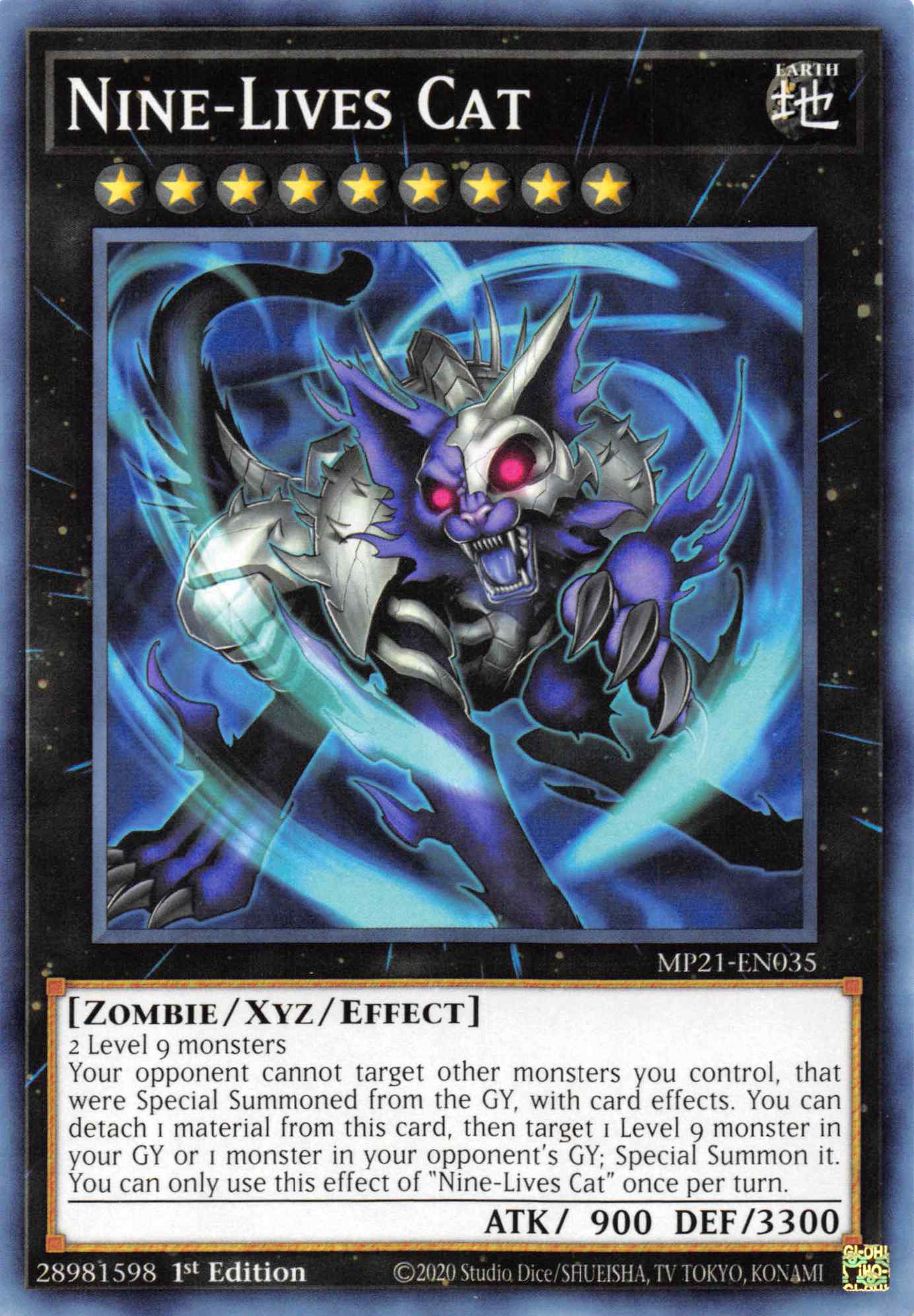 Nine-Lives Cat [MP21-EN035] Common | Game Haven TX