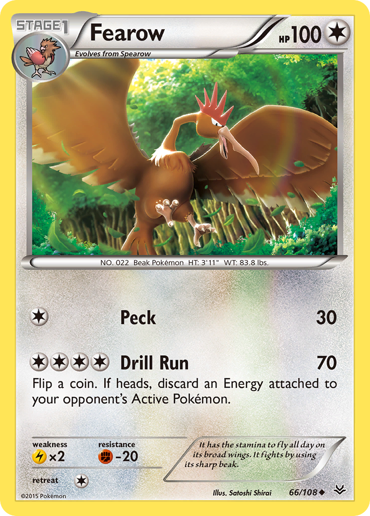 Fearow (66/108) [XY: Roaring Skies] | Game Haven TX