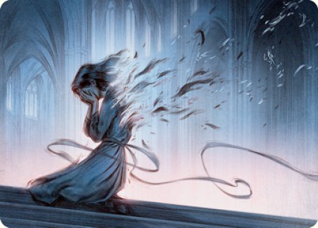 Fading Hope Art Card [Innistrad: Midnight Hunt Art Series] | Game Haven TX