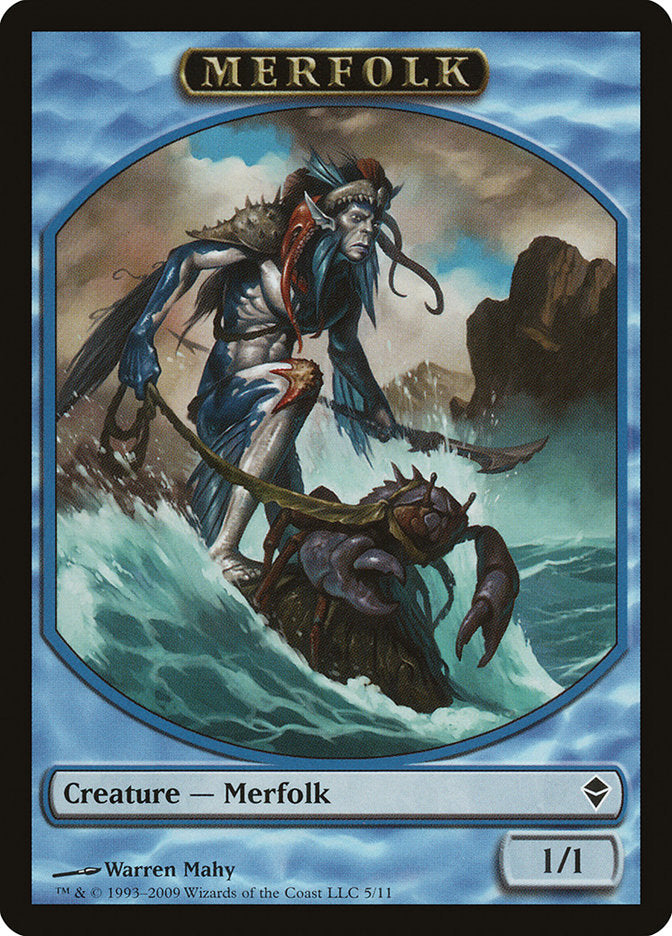 Merfolk [Zendikar Tokens] | Game Haven TX
