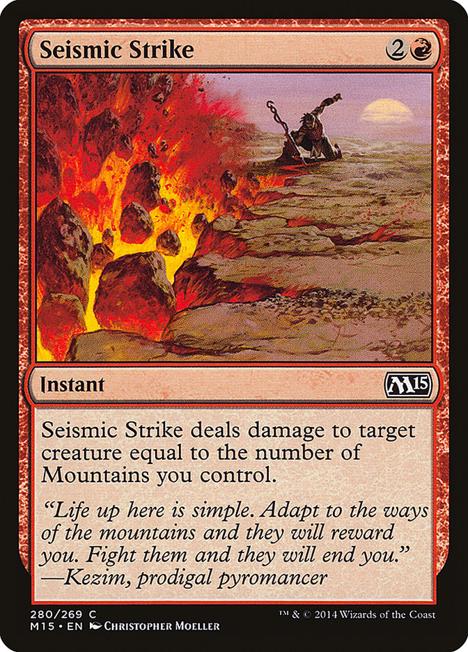 Seismic Strike [Magic 2015] | Game Haven TX