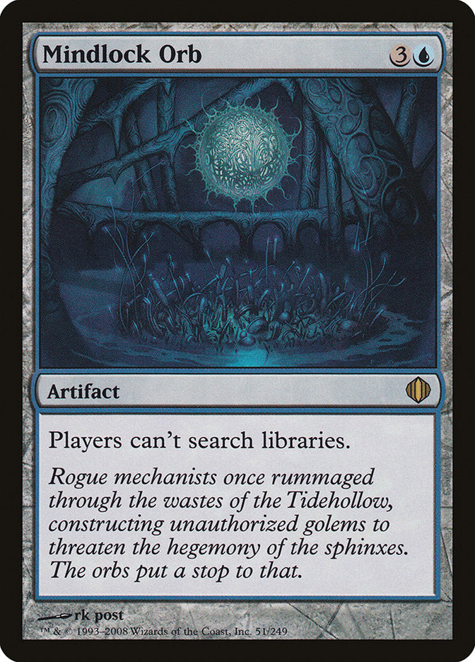 Mindlock Orb [Shards of Alara] | Game Haven TX