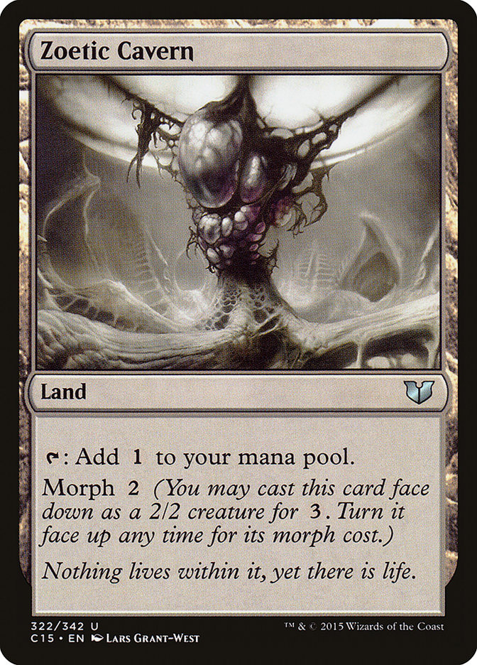 Zoetic Cavern [Commander 2015] | Game Haven TX