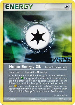 Holon Energy GL (105/113) (Stamped) [EX: Delta Species] | Game Haven TX
