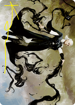 Shadewing Laureate Art Card (Gold-Stamped Signature) [Strixhaven: School of Mages Art Series] | Game Haven TX