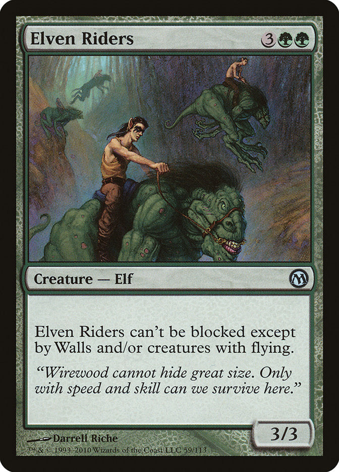 Elven Riders [Duels of the Planeswalkers] | Game Haven TX