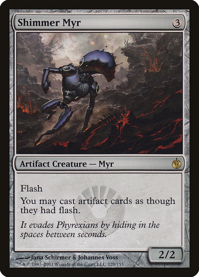 Shimmer Myr [Mirrodin Besieged] | Game Haven TX
