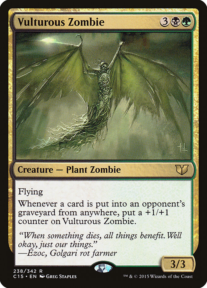 Vulturous Zombie [Commander 2015] | Game Haven TX