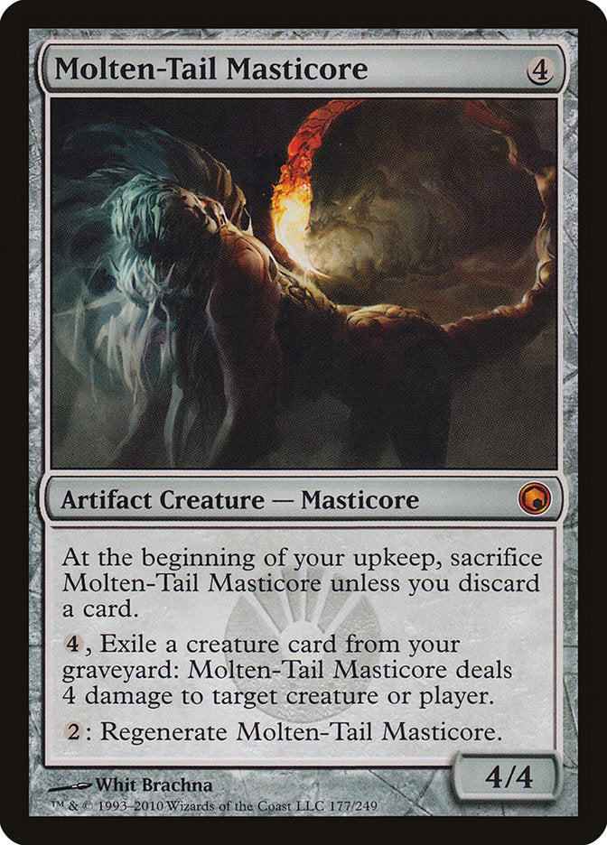 Molten-Tail Masticore [Scars of Mirrodin] | Game Haven TX