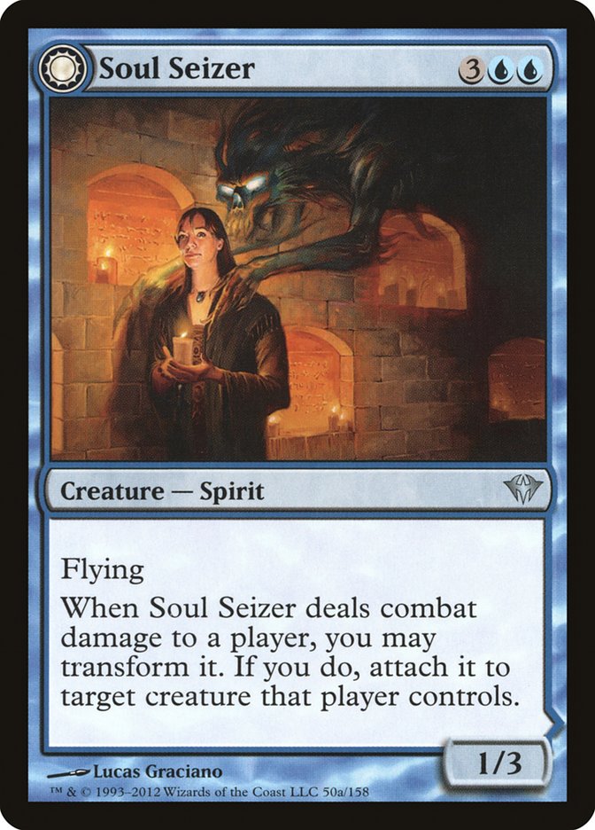 Soul Seizer // Ghastly Haunting [Dark Ascension] | Game Haven TX