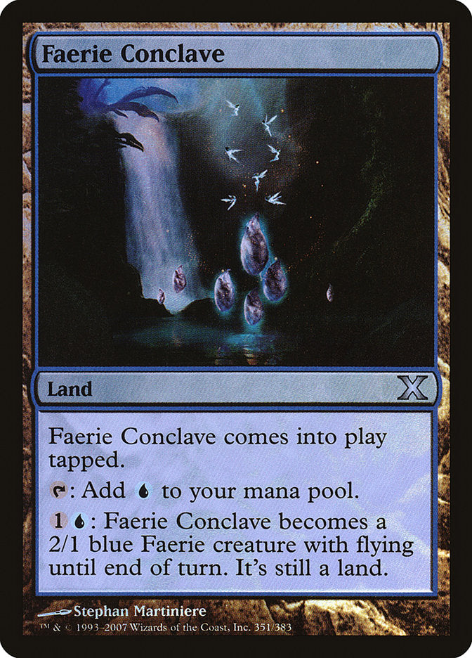 Faerie Conclave (Premium Foil) [Tenth Edition] | Game Haven TX