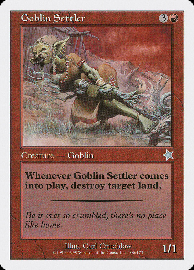 Goblin Settler [Starter 1999] | Game Haven TX