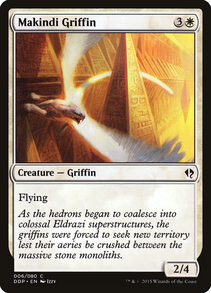 Makindi Griffin [Duel Decks: Zendikar vs. Eldrazi] | Game Haven TX