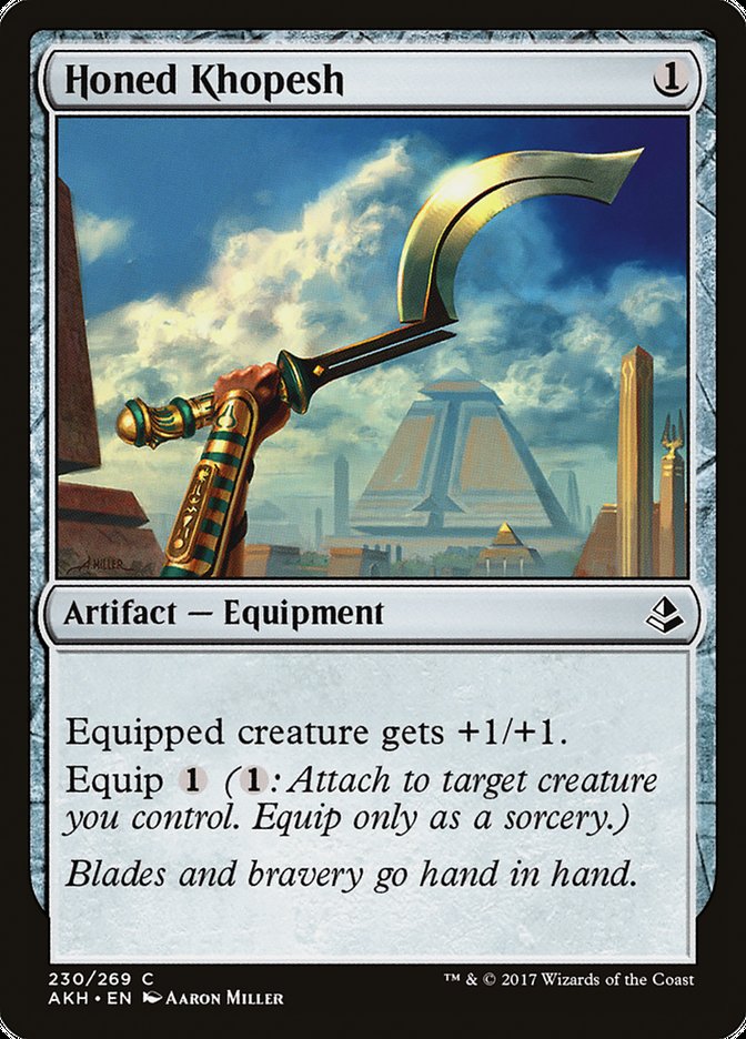 Honed Khopesh [Amonkhet] | Game Haven TX