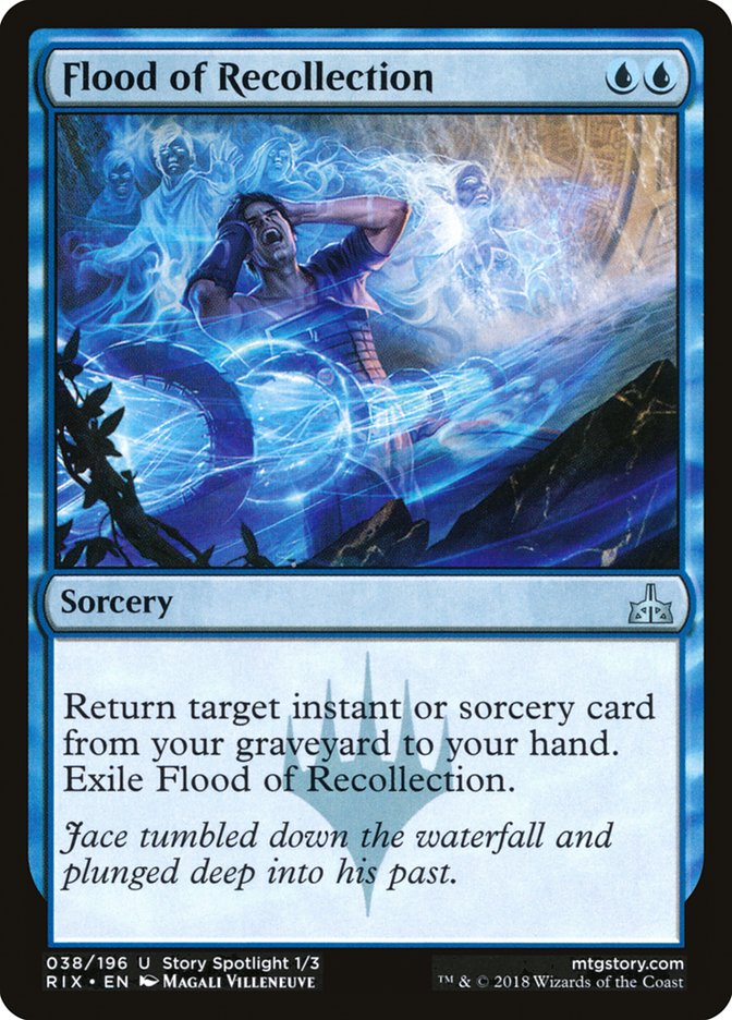 Flood of Recollection [Rivals of Ixalan] | Game Haven TX