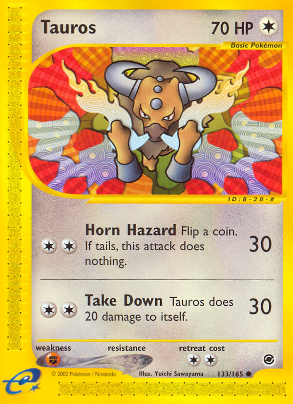 Tauros (133/165) [Expedition: Base Set] | Game Haven TX