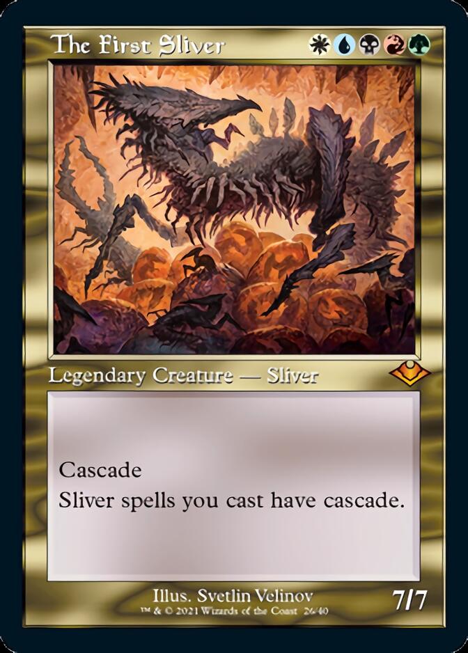The First Sliver (Retro Etched Foil) [Modern Horizons 2] | Game Haven TX