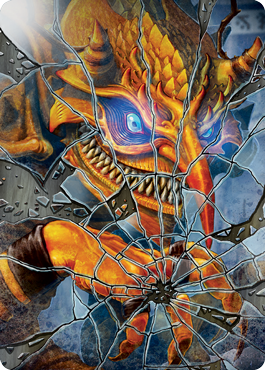 Reflection of Kiki-Jiki Art Card [Kamigawa: Neon Dynasty Art Series] | Game Haven TX