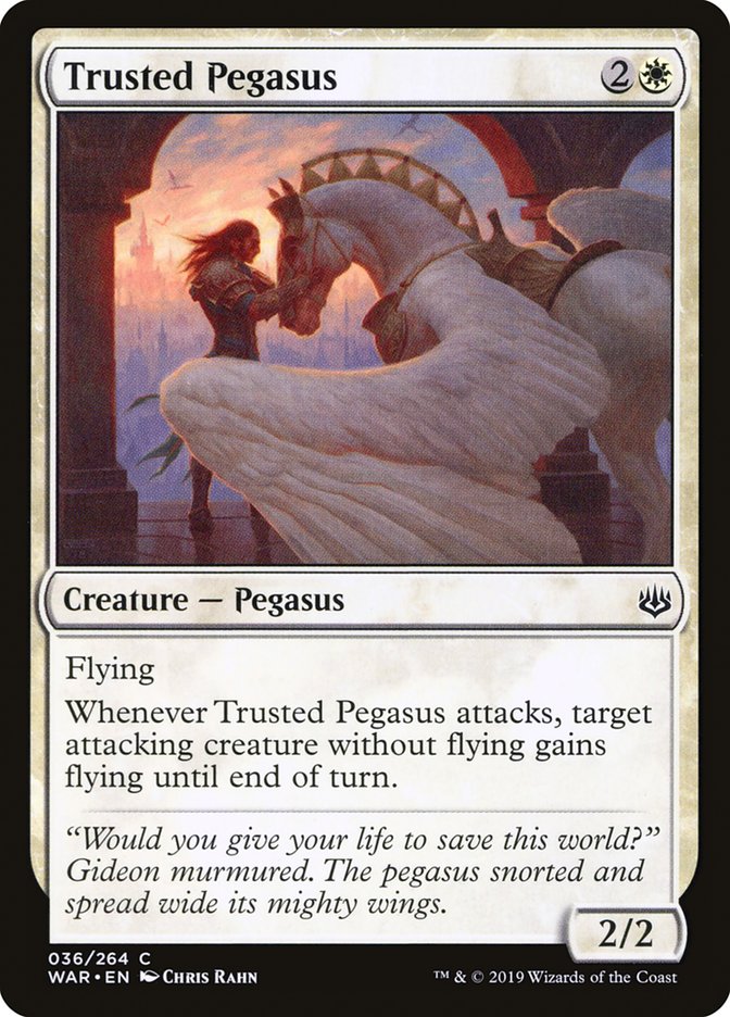 Trusted Pegasus [War of the Spark] | Game Haven TX