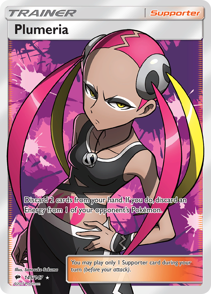 Plumeria (145/147) [Sun & Moon: Burning Shadows] | Game Haven TX