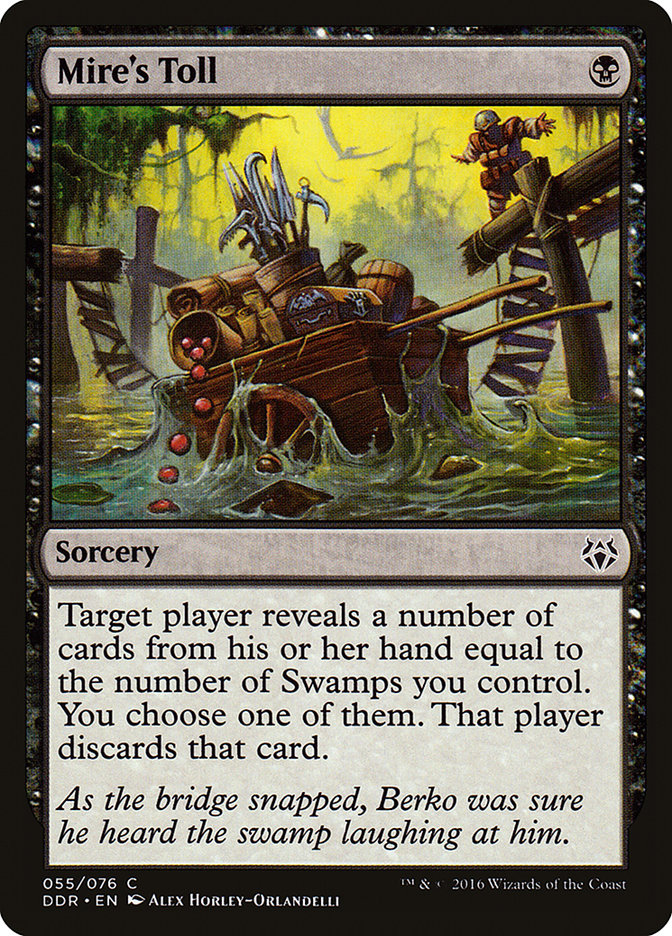 Mire's Toll [Duel Decks: Nissa vs. Ob Nixilis] | Game Haven TX