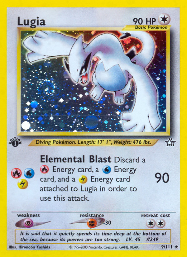 Lugia (9/111) [Neo Genesis 1st Edition] | Game Haven TX