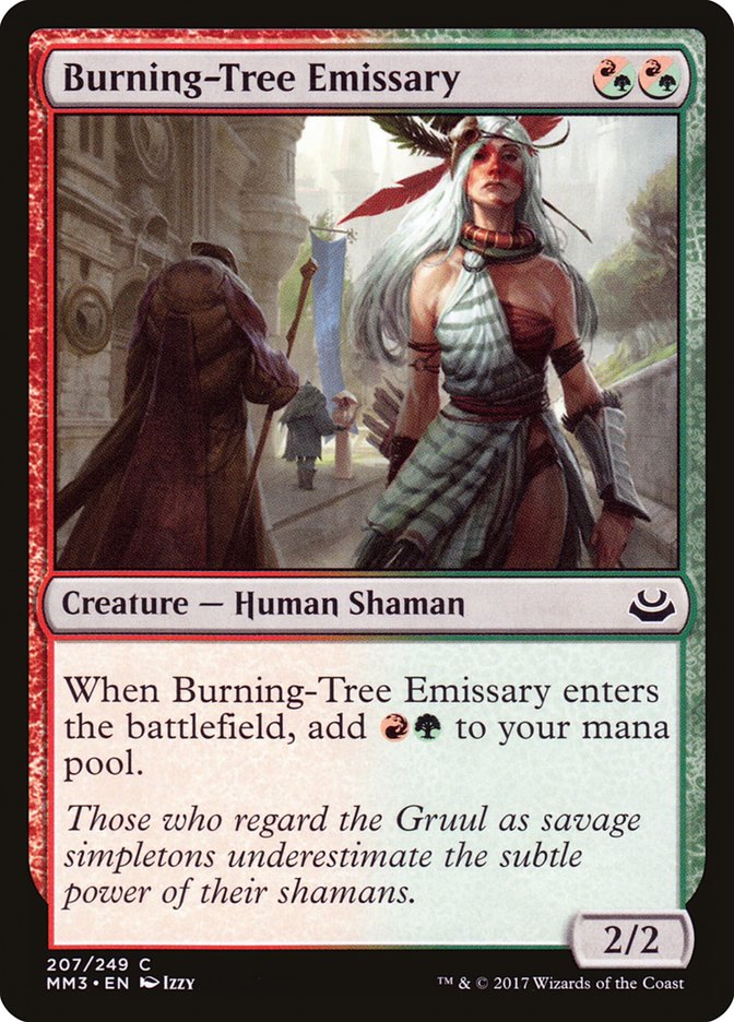 Burning-Tree Emissary [Modern Masters 2017] | Game Haven TX