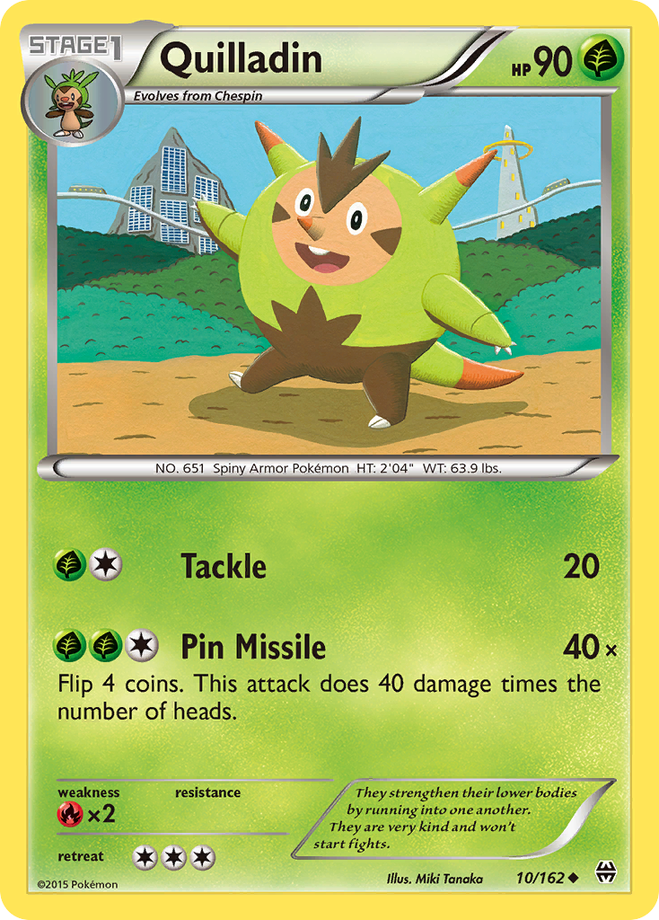 Quilladin (10/162) [XY: BREAKthrough] | Game Haven TX