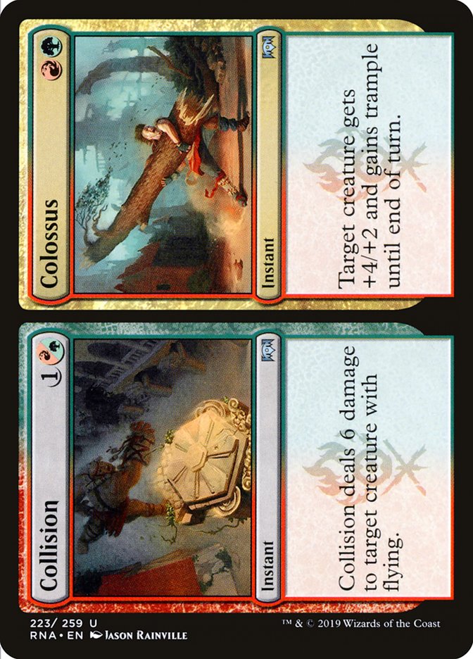 Collision // Colossus [Ravnica Allegiance] | Game Haven TX