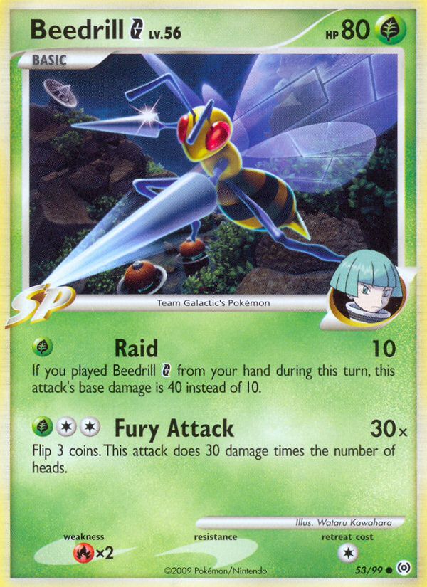 Beedrill G (53/99) [Platinum: Arceus] | Game Haven TX