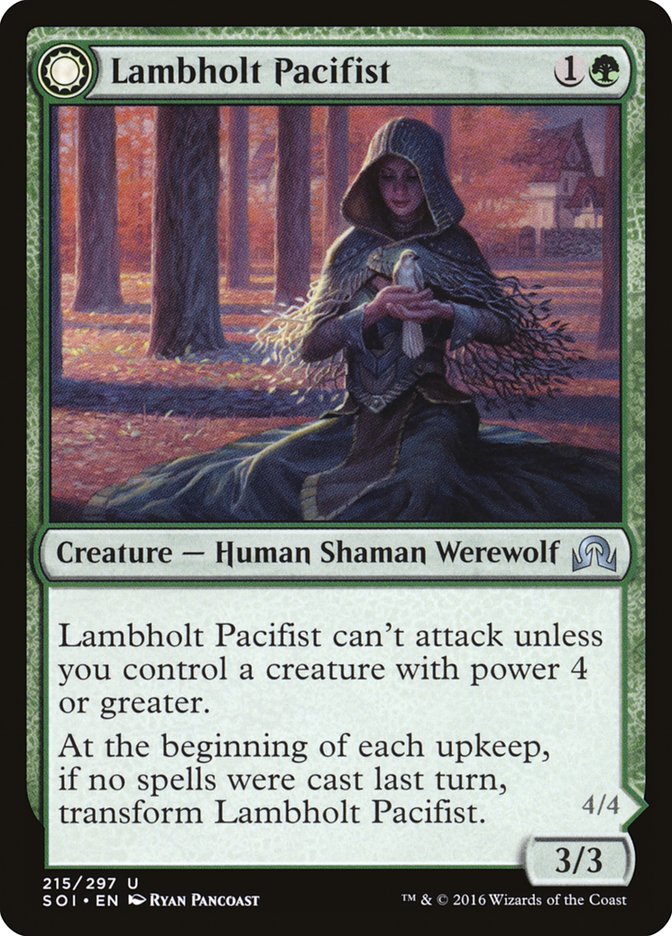 Lambholt Pacifist // Lambholt Butcher [Shadows over Innistrad] | Game Haven TX