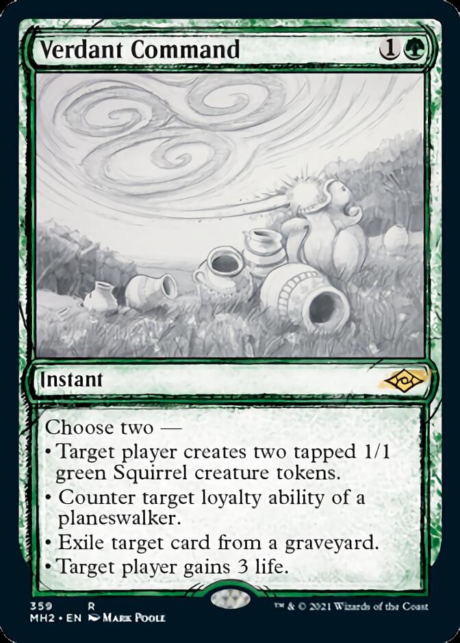 Verdant Command (Sketch) [Modern Horizons 2] | Game Haven TX