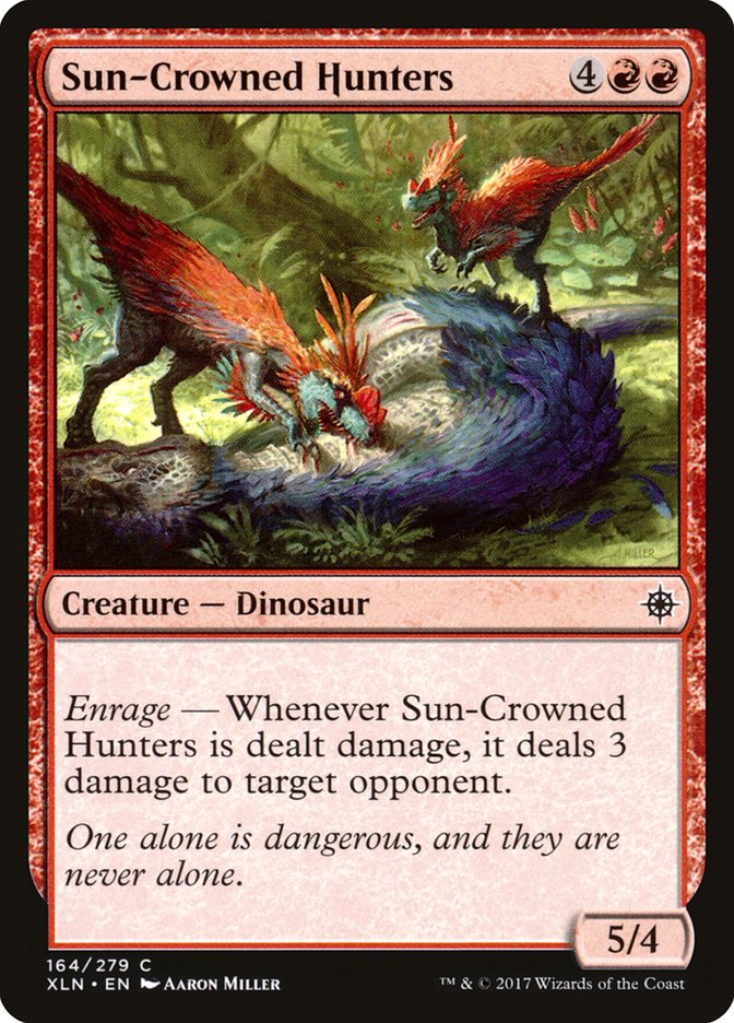 Sun-Crowned Hunters [Ixalan] | Game Haven TX